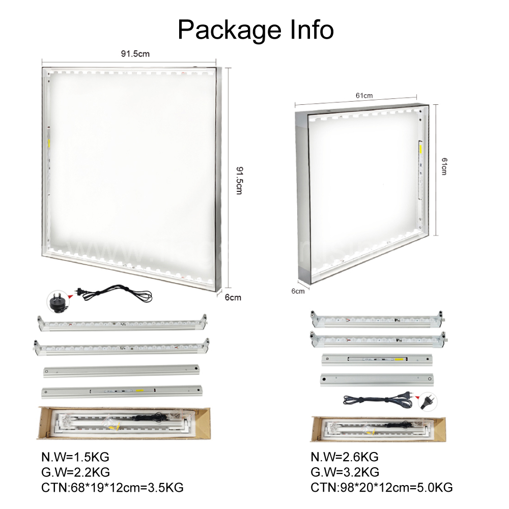 Hanging 60mm SEG Lightbox